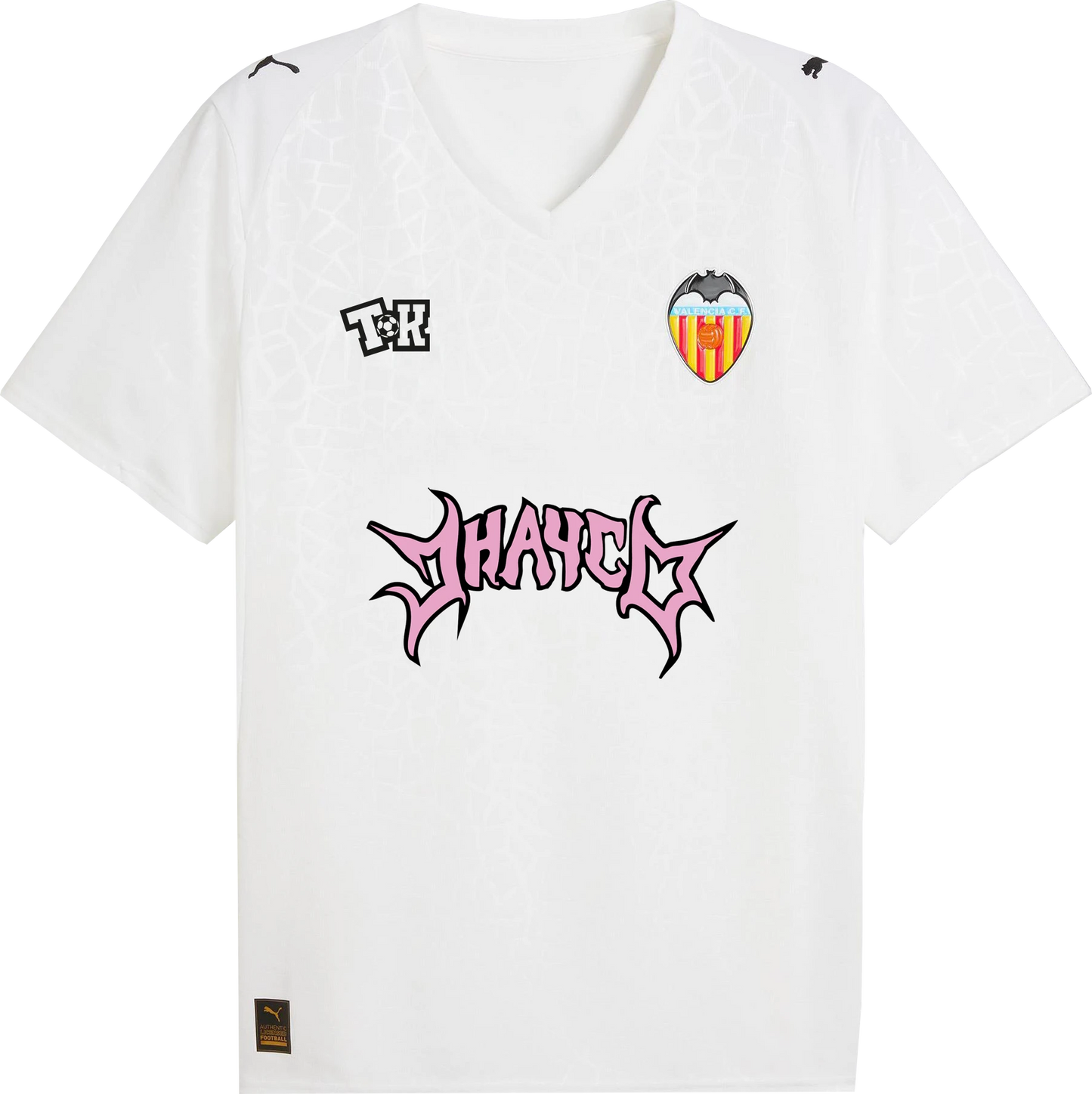 Camiseta de Jhay Cortez x Valencia