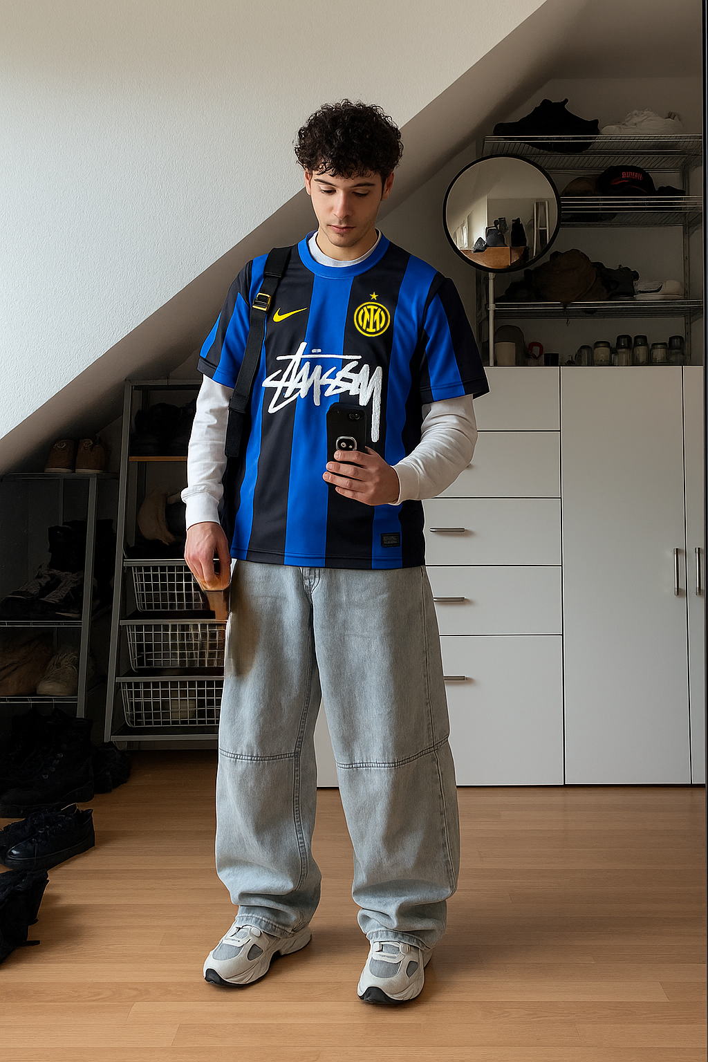 Camiseta del Inter de Milán x Stussy