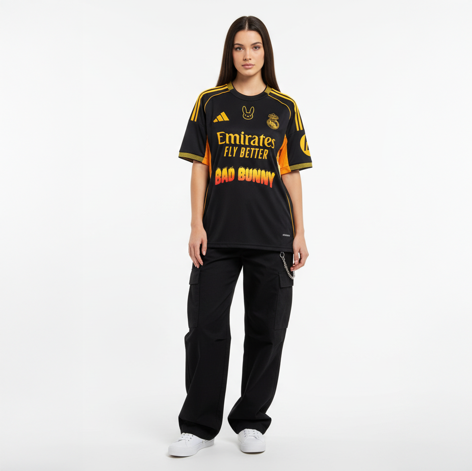 CAMISETA Bad Bunny x Real Madrid