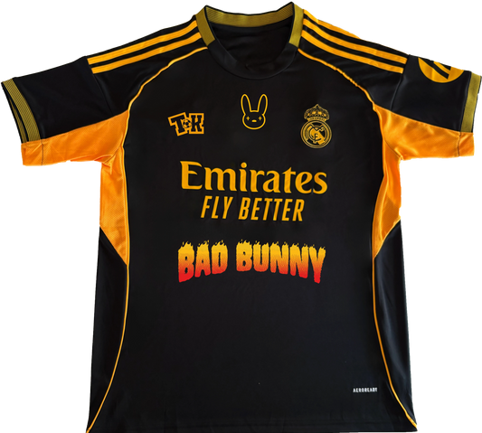 Camiseta Bad Bunny x Real Madrid