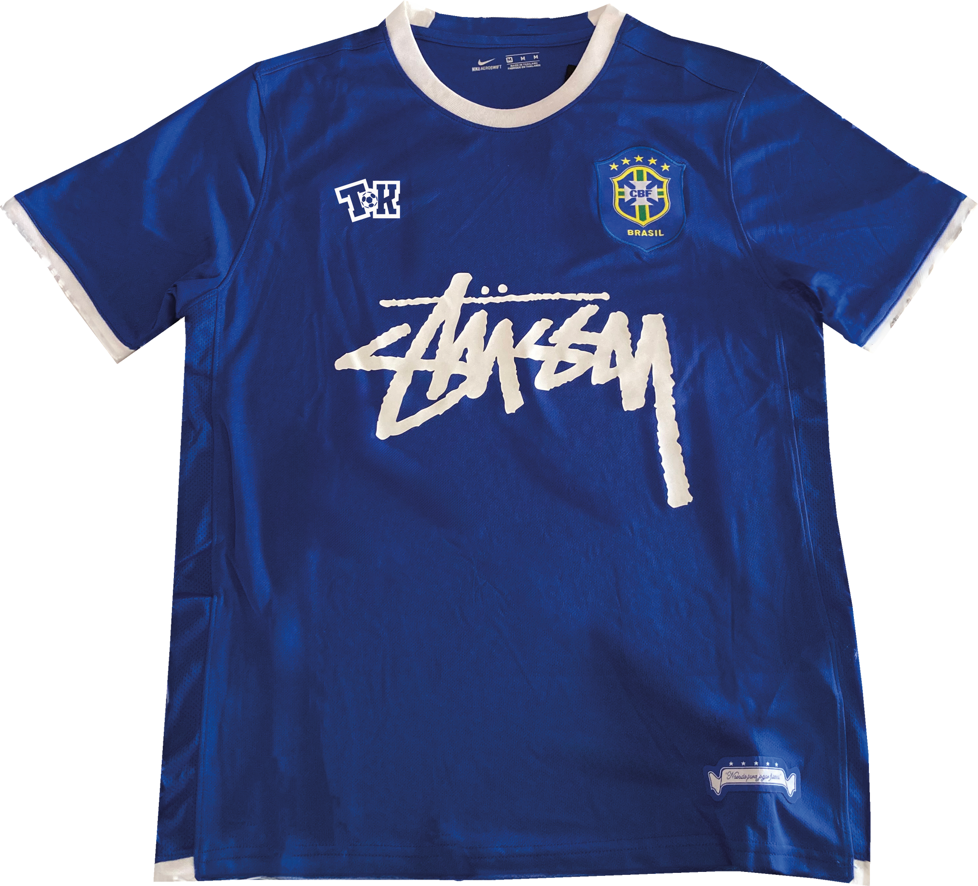 Camiseta de Brasil x Stussy