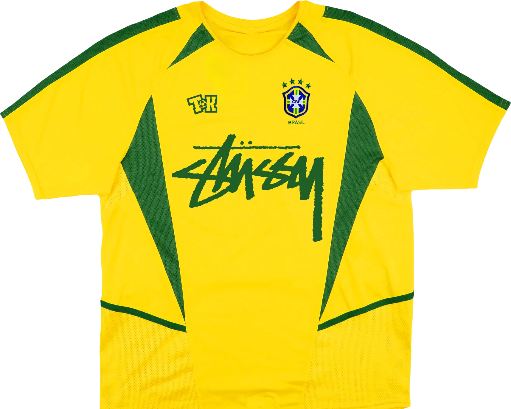 Camiseta de Brasil x Stussy