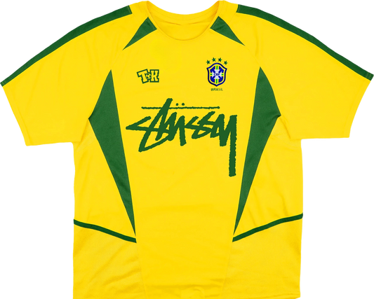 Camiseta de Brasil x Stussy