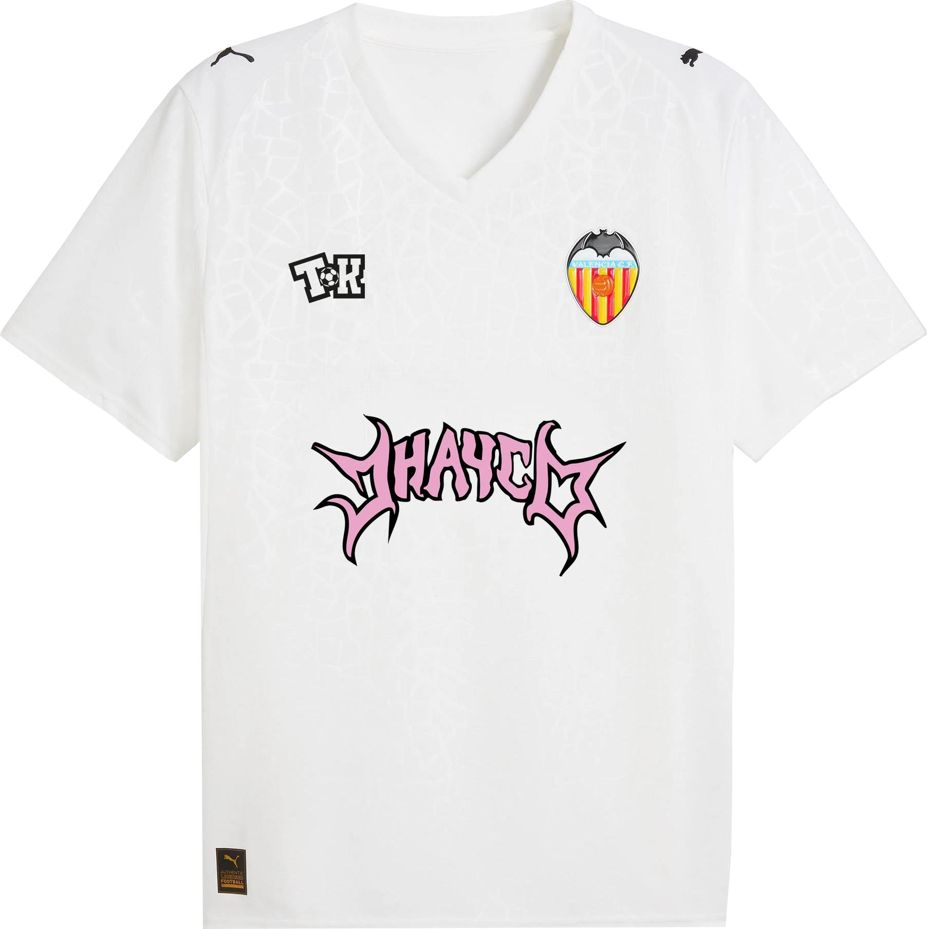 Camiseta de Jhay Cortez x Valencia