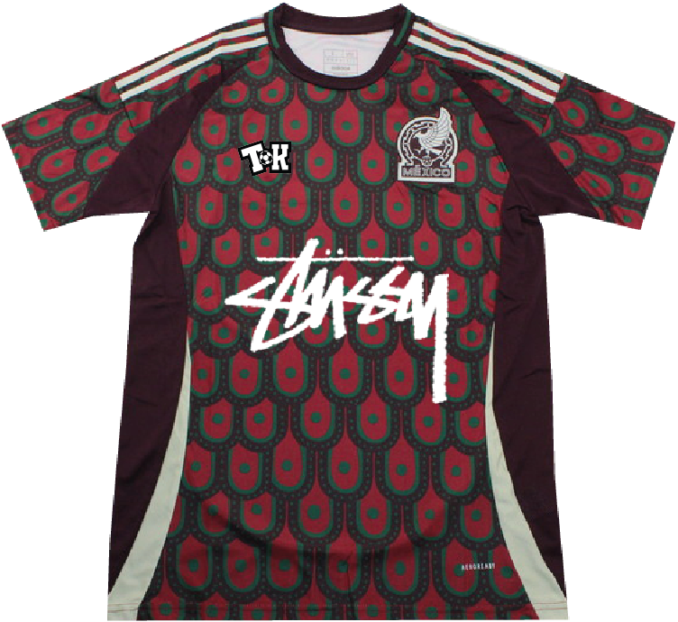 Camiseta de Mexico x Stussy