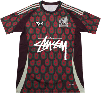 Camiseta de Mexico x Stussy