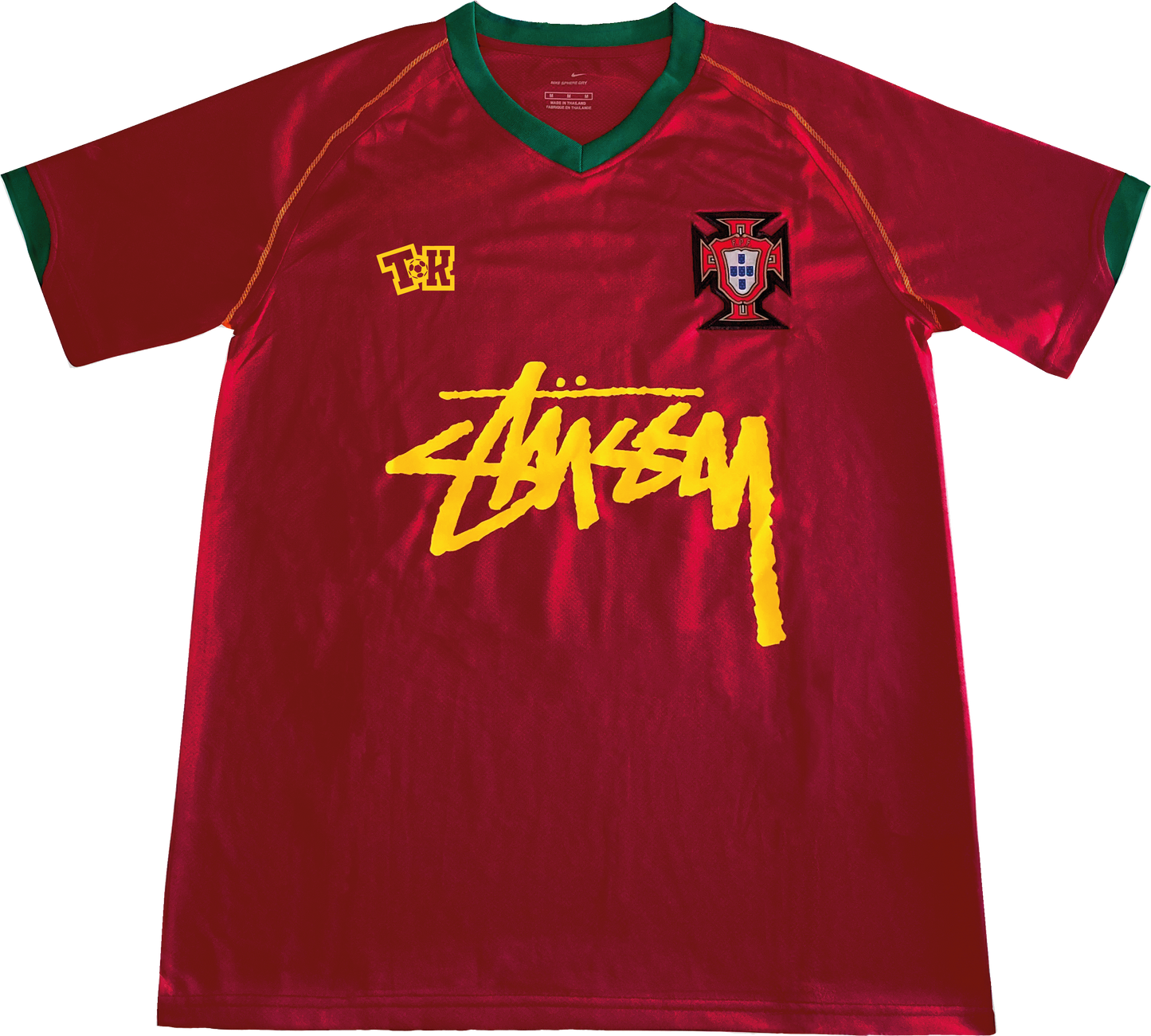 Camiseta de Portugal x Stussy Rojo