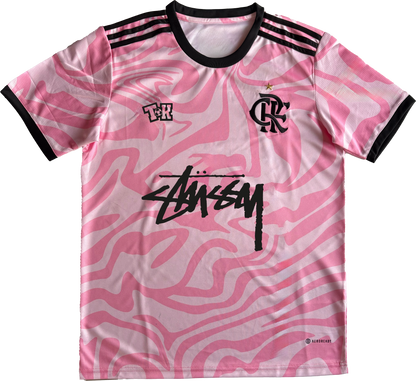 Camiseta del Flamengo x Stussy