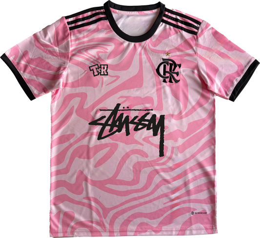 Camiseta del Flamengo x Stussy